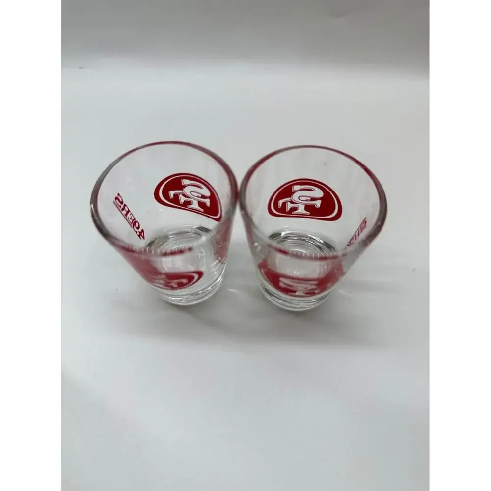 San Francisco 49ers Shot Glasses - Set of 2